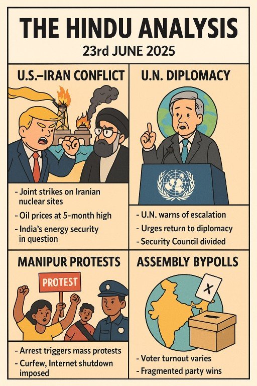 The Hindu Analysis – 23rd June 2025