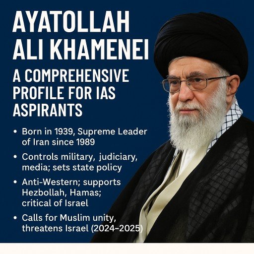 Iran supreme leader - Aytollah Khamenei